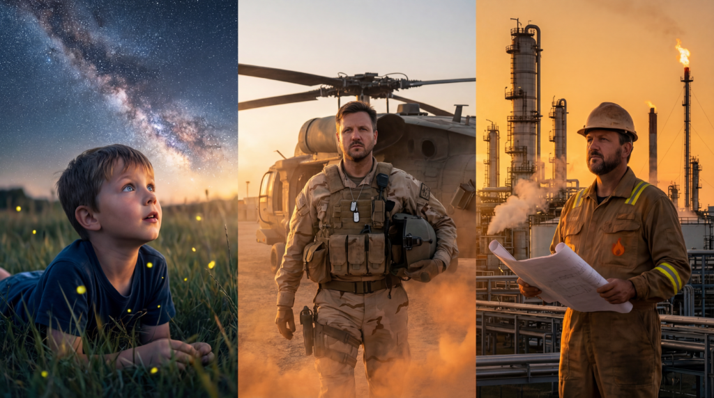 American patriotic industrial design by Porritt Inc.