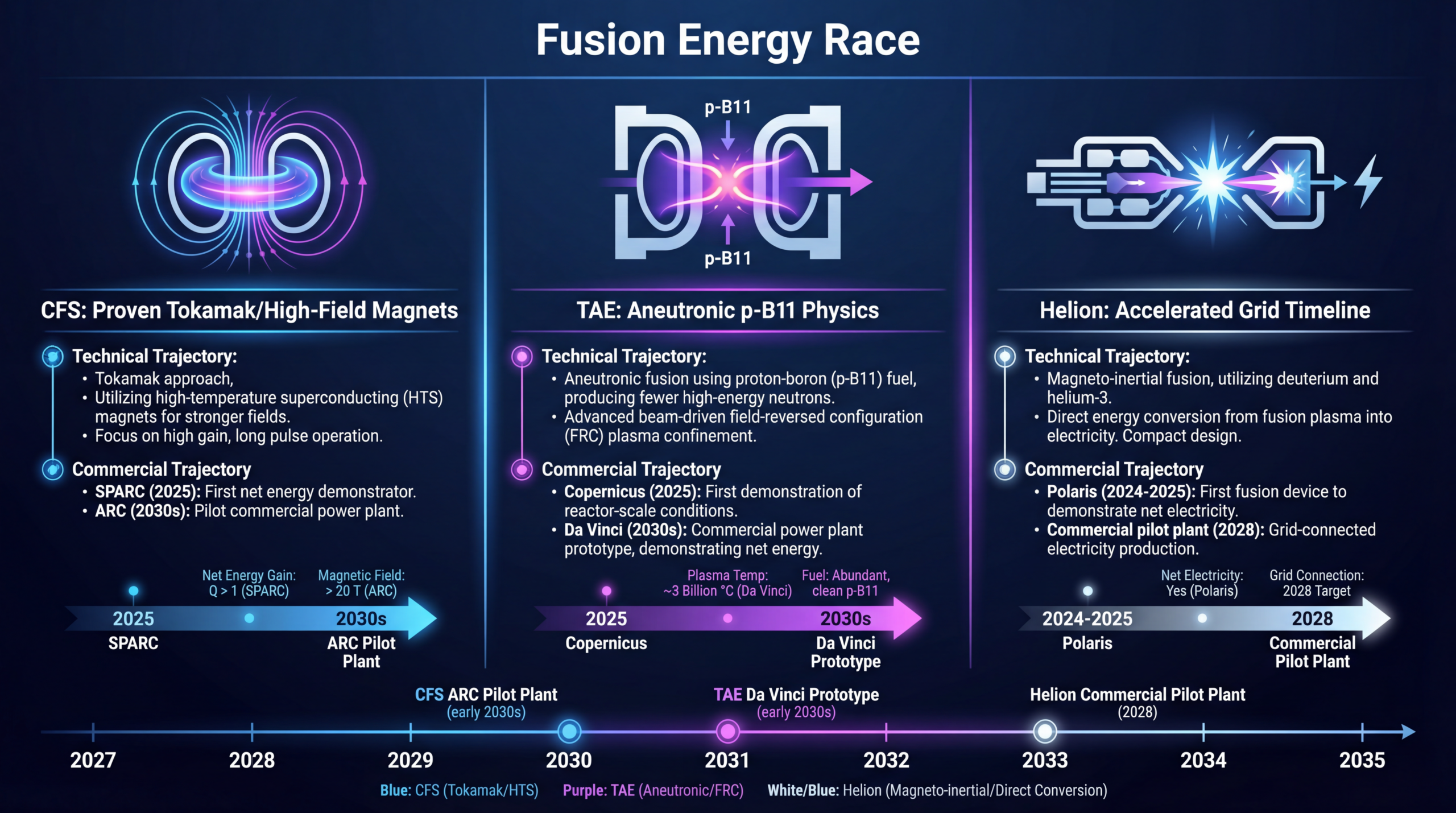 Commonwealth Fusion Systems vs Helion Energy — the fusion race comparison